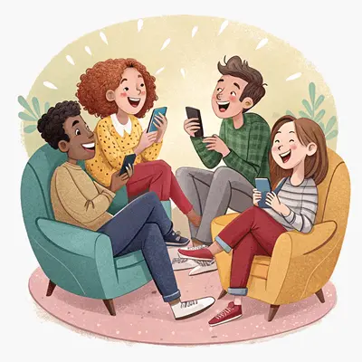 A group of friends